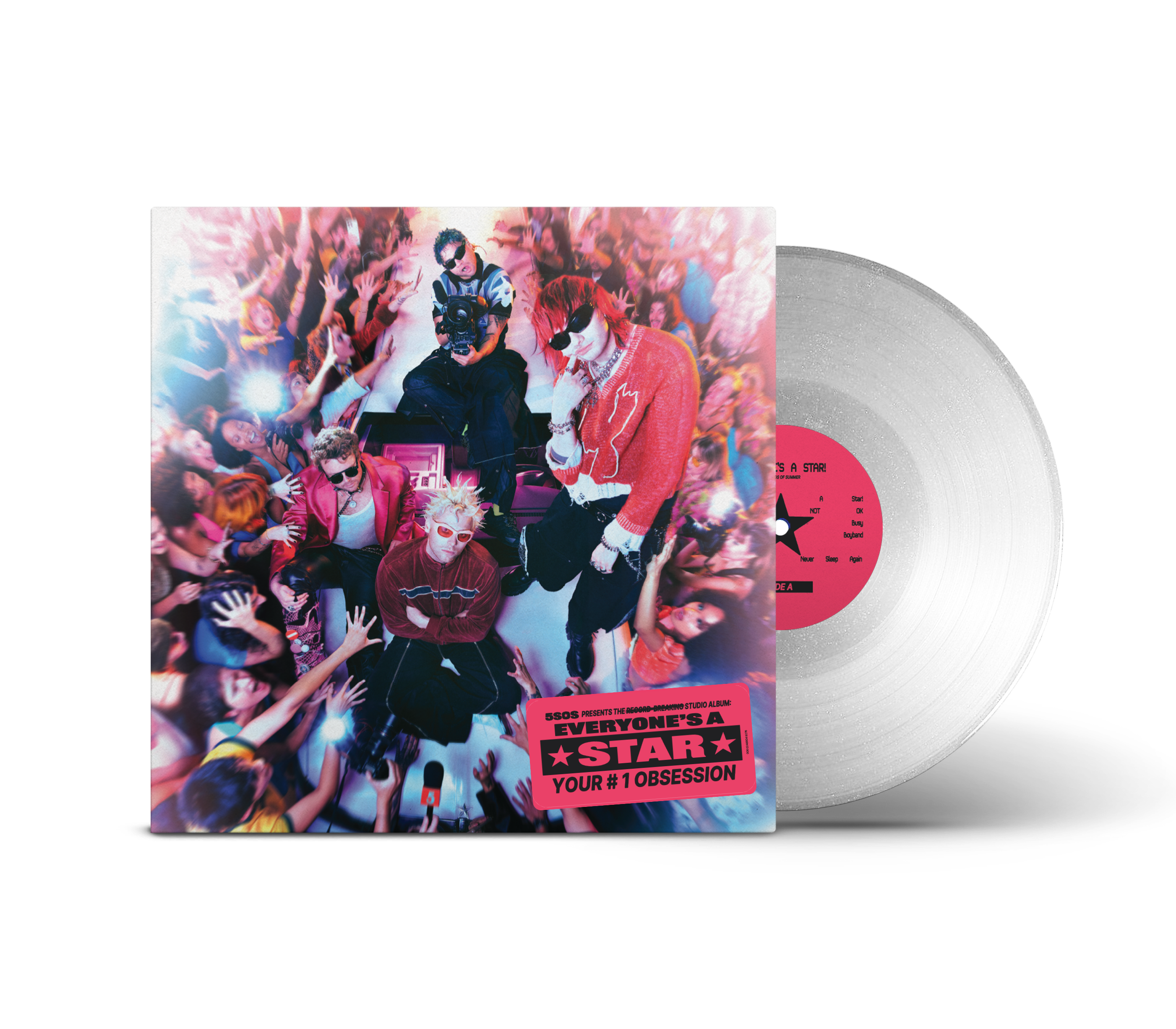 EVERYONE'S A STAR! Alt Cover Limo Vinyl Front