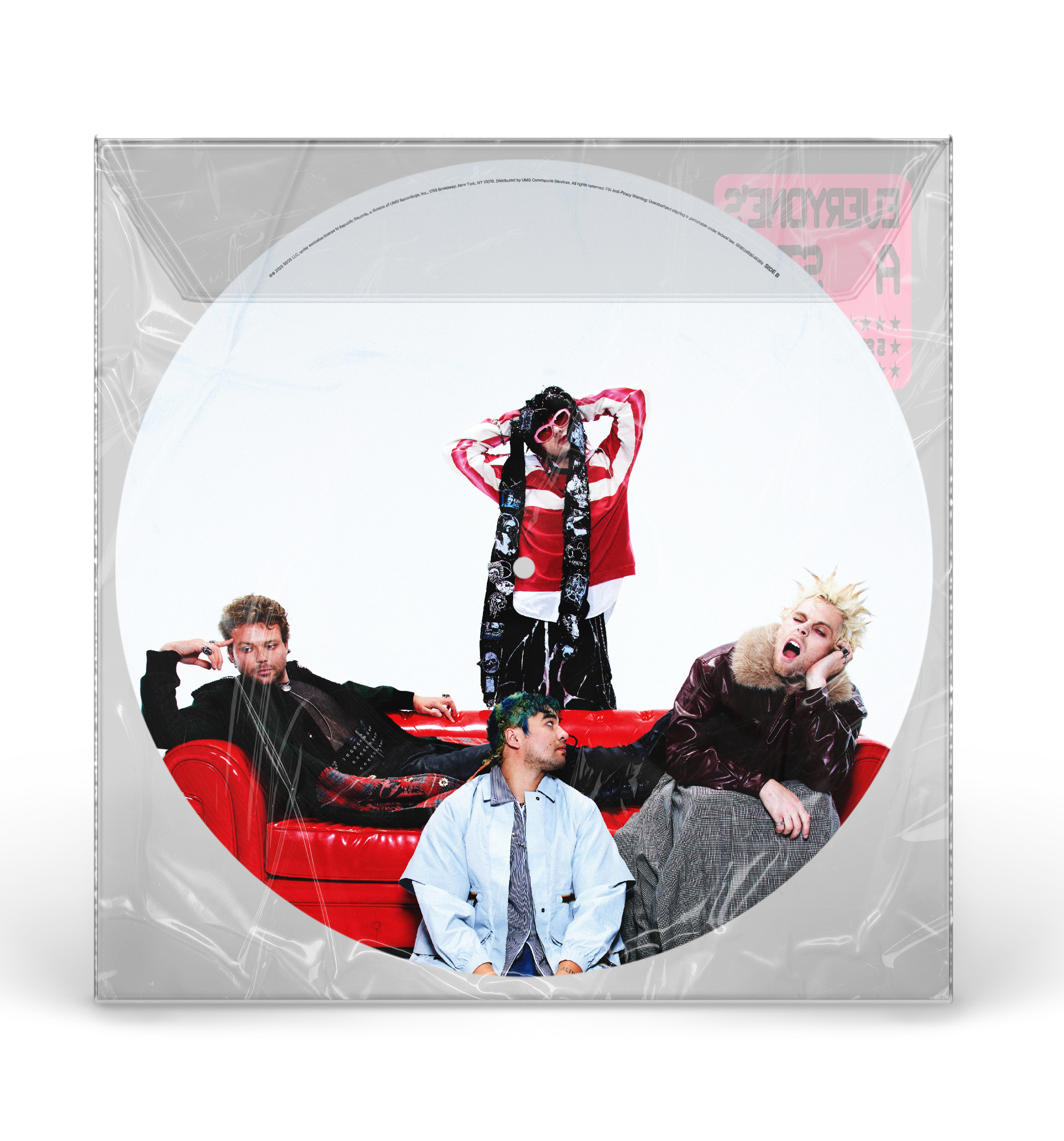 Everyone’s A Star! Exclusive Picture Disc Back