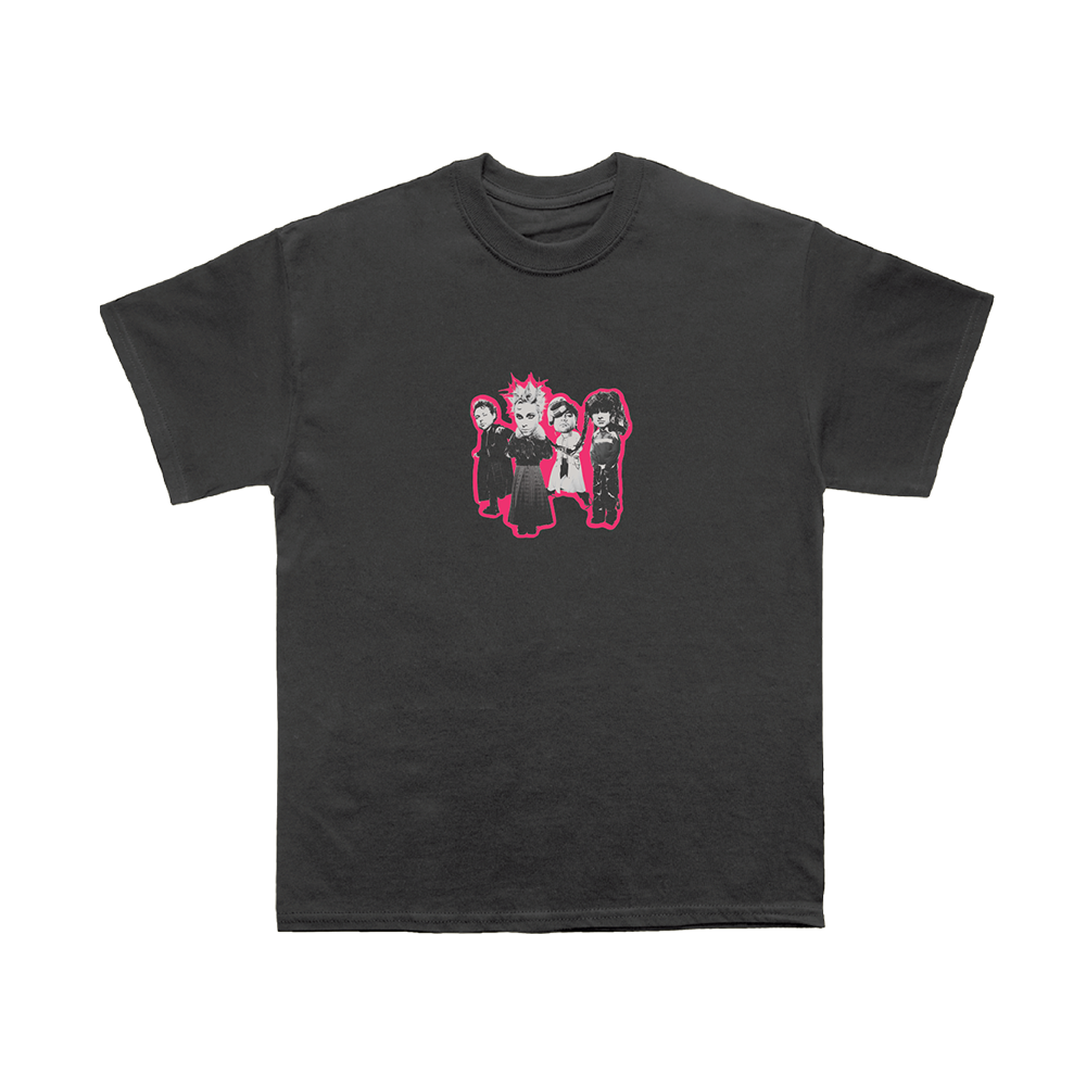 EVERYONE'S A STAR! Band T-Shirt (Black) Front