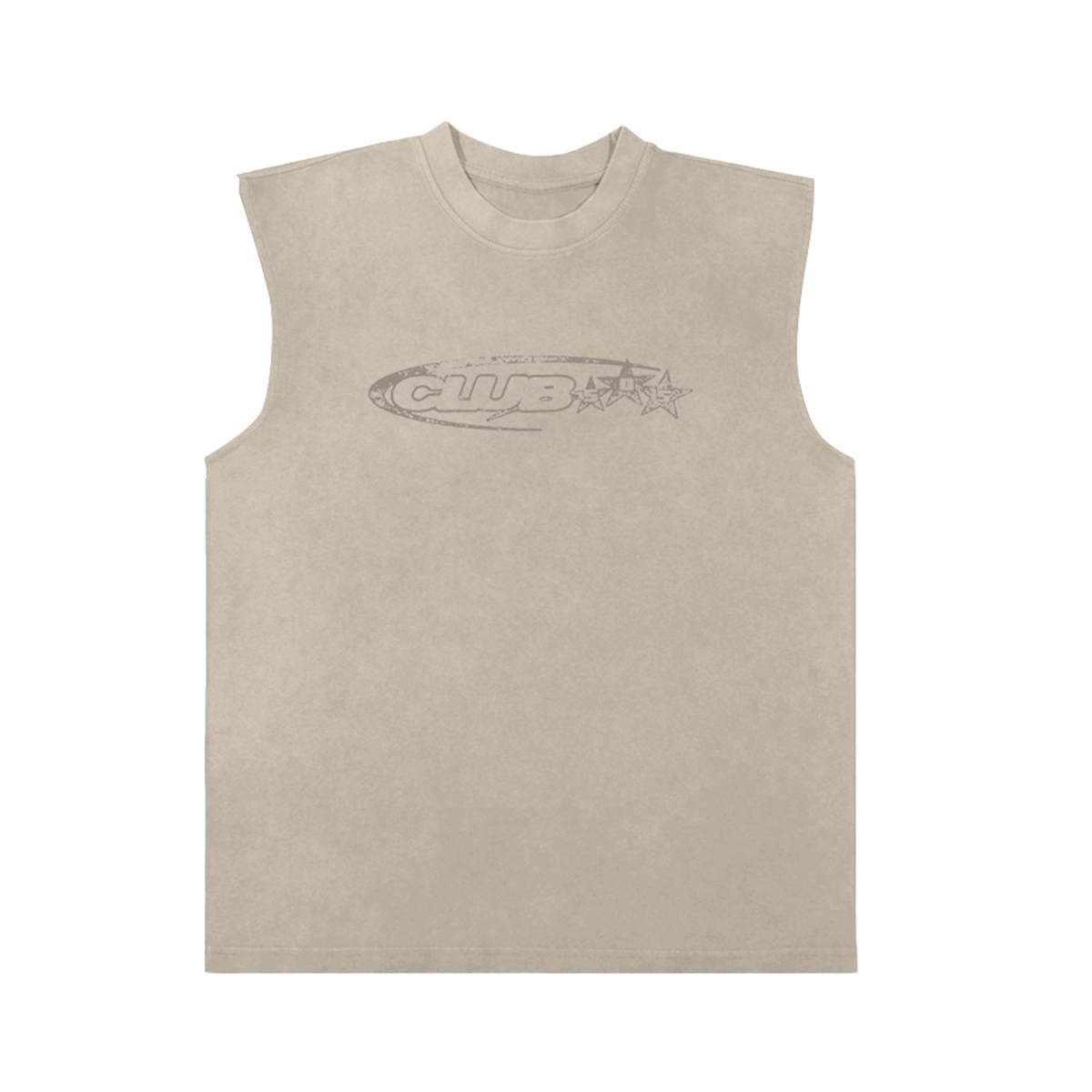 CLUBSOS Logo Muscle Tank (Beige) - 5 Seconds of Summer Official Store