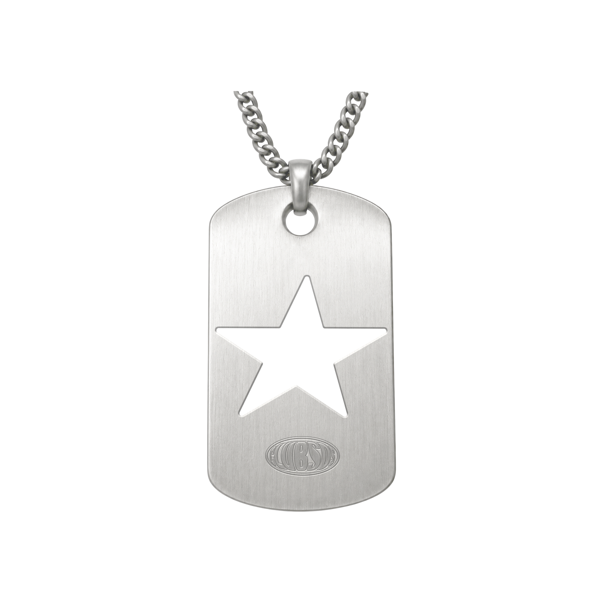 CLUBSOS Star Dog Tag Necklace