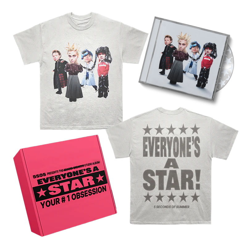 EVERYONE'S A STAR! CD + T-Shirt Box Set