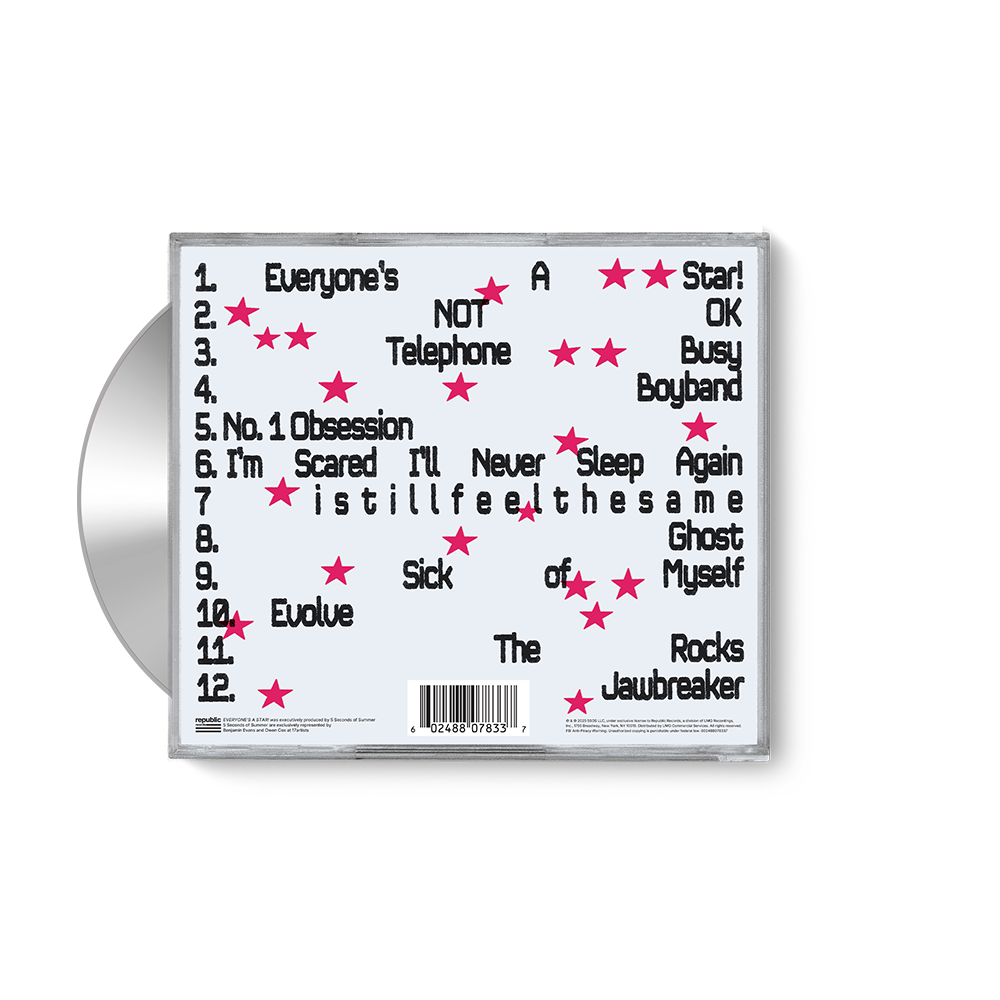 Everyone's A Star! CD Back
