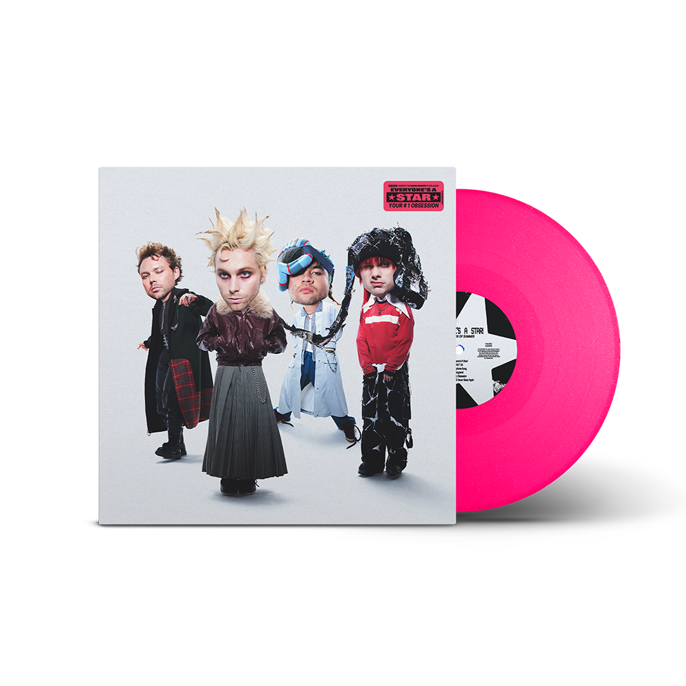 Everyone’s A Star! Exclusive Hot Pink Glitter Vinyl