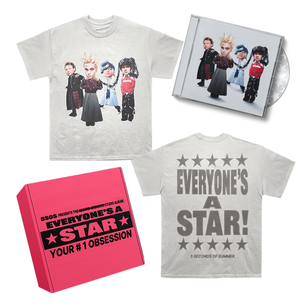 EVERYONE'S A STAR! CD + T-Shirt Box Set